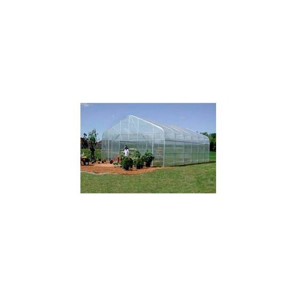 Clearspan Majestic Greenhouse 20'W x 24'L w/Top/Side/Polycarbonate 104813PCA - main
